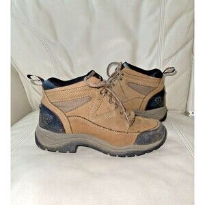 Ariat Terrain ATS Hiking Boot Womens Size 7B Outdoor Taupe Brown Ankle 70024